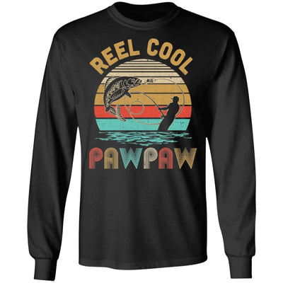 Vintage Reel Cool PawPaw Fish Fishing Father's Day Gift T-Shirt & Hoodie | Teecentury.com