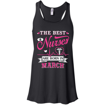 The Best Nurses Are Born In March T-Shirt & Hoodie | Teecentury.com
