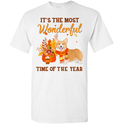 Corgi Autumn It's The Most Wonderful Time Of The Year T-Shirt & Hoodie | Teecentury.com