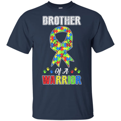 Brother Of A Warrior Support Autism Awareness Gift T-Shirt & Hoodie | Teecentury.com