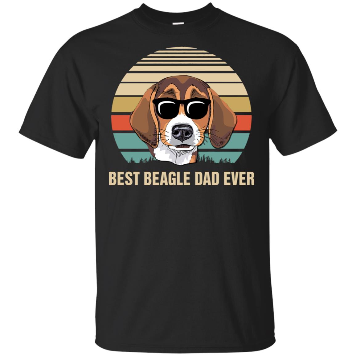 Vintage Beagle Dad Gifts Best Beagle Dad Ever T-Shirt & Hoodie | Teecentury.com