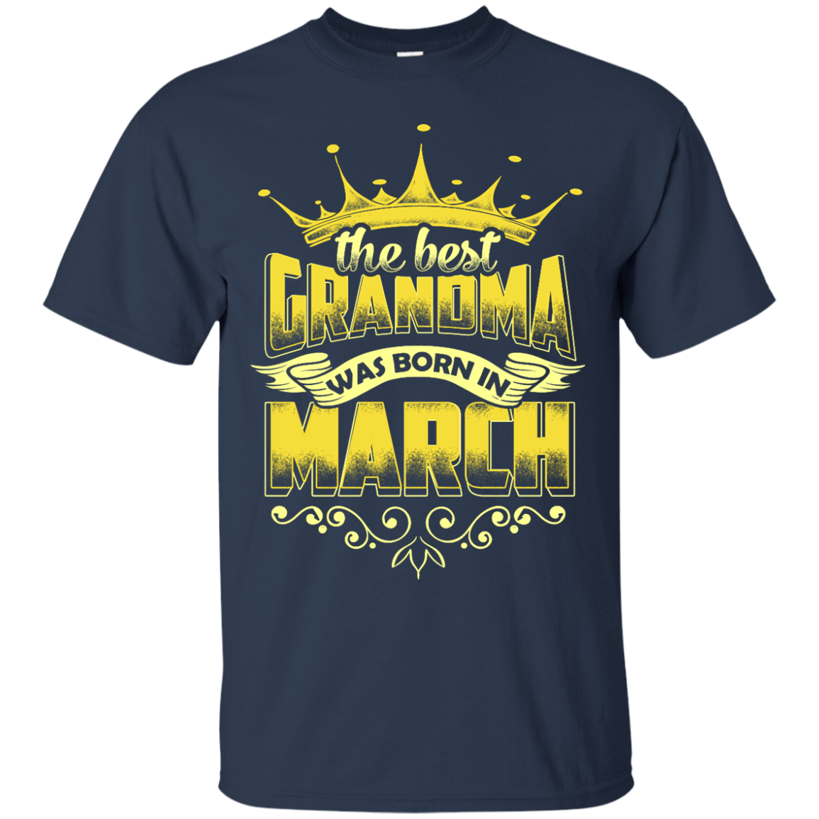 The Best Grandma Was Born In March T-Shirt & Hoodie | Teecentury.com