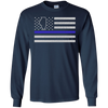 Illinois Thin Blue Line Police State T-Shirt & Hoodie | Teecentury.com