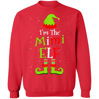 I'm The Mimi Elf Family Matching Funny Christmas Group Gift T-Shirt & Sweatshirt | Teecentury.com