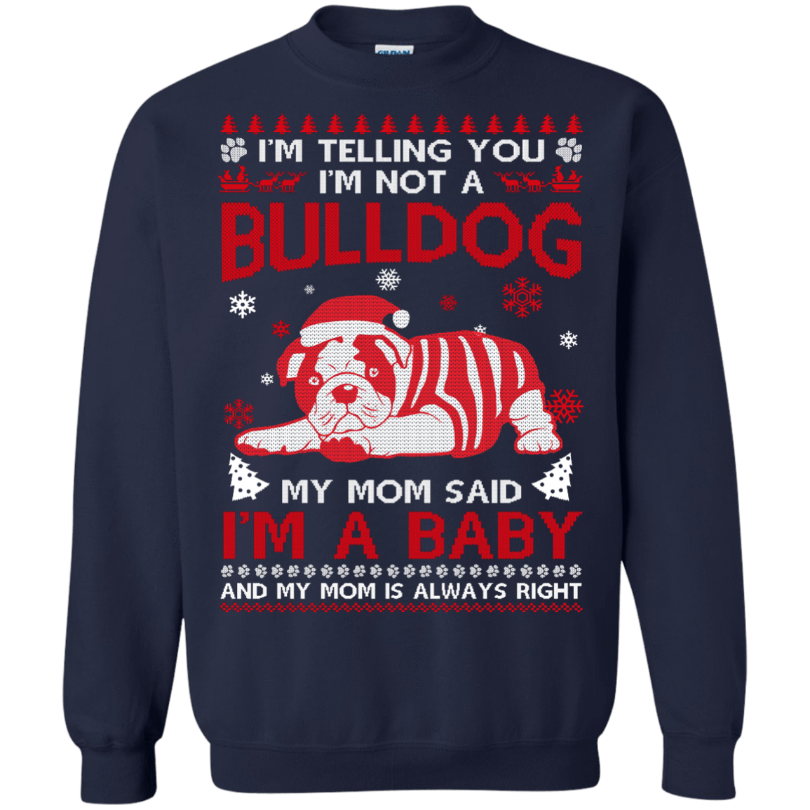 I'm Telling You I'm Not A BullDog T-Shirt & Hoodie | Teecentury.com