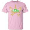 Unicorn Face Saint Patrick's Day For Girls Youth Youth Shirt | Teecentury.com