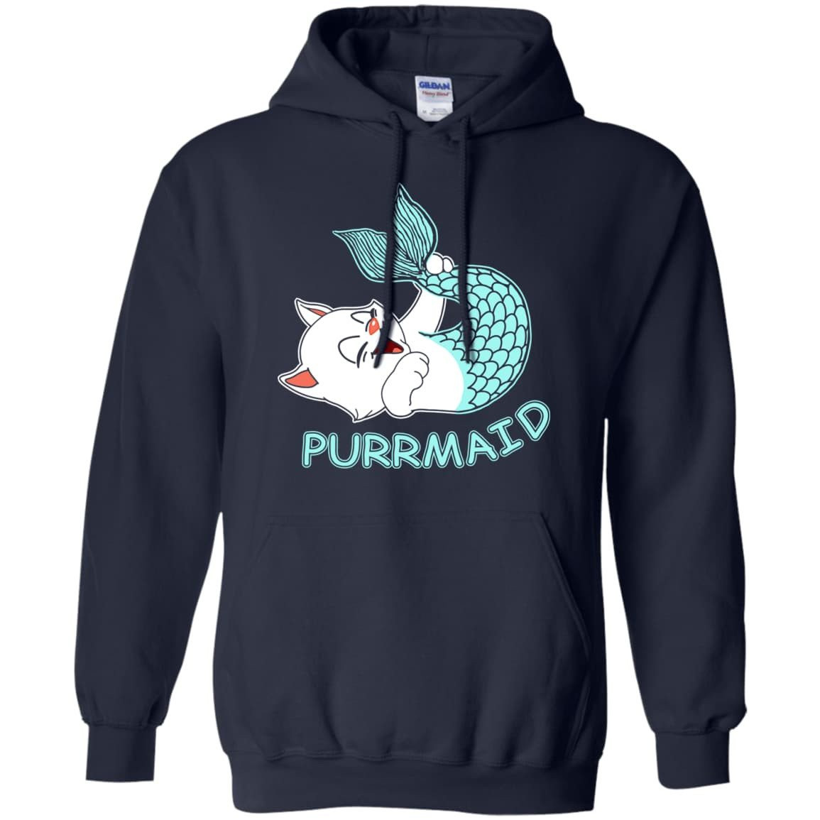 Funny Purrmaid Cat Mermaid T-Shirt & Hoodie | Teecentury.com
