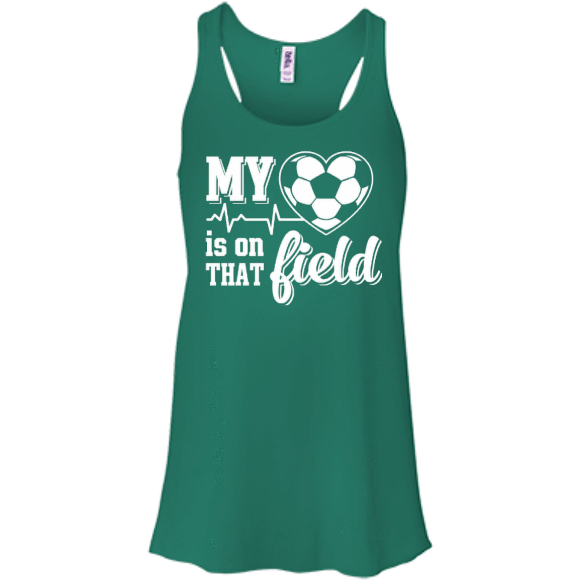 My Heart Is On That Field Soccer T-Shirt & Hoodie | Teecentury.com