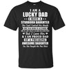 Lucky Dad Have A Stubborn Daughter Was Born In October T-Shirt & Hoodie | Teecentury.com