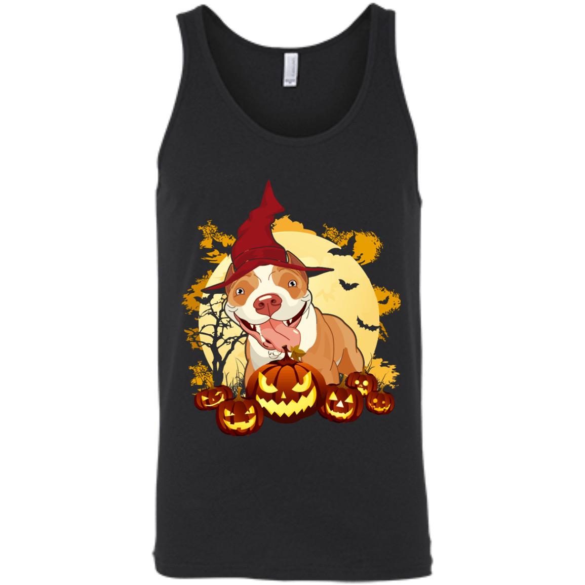 Pitbull Halloween Pumpkin T-Shirt & Hoodie | Teecentury.com