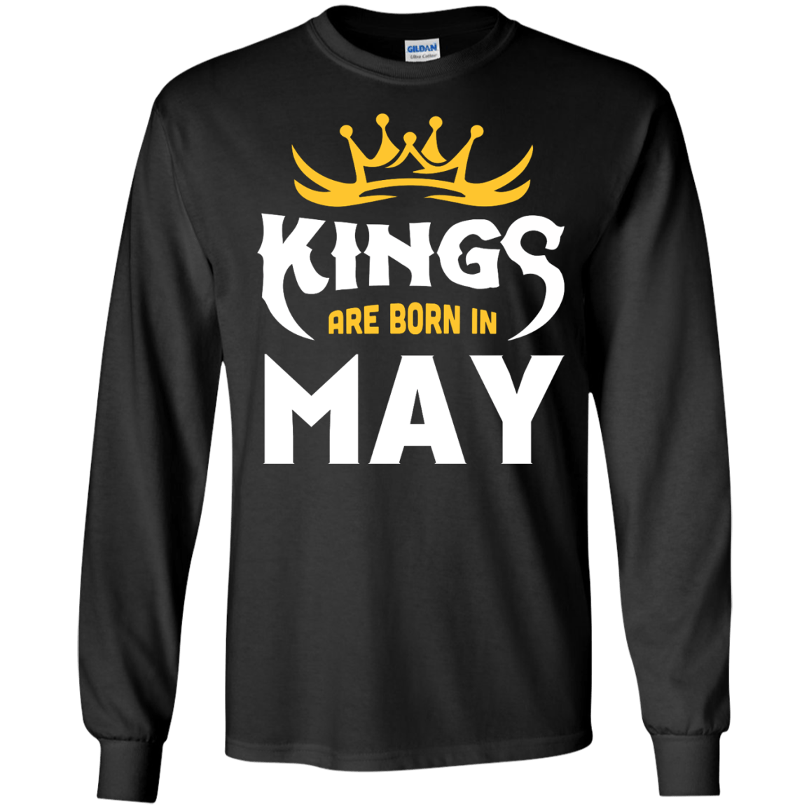 Kings Are Born In May T-Shirt & Hoodie | Teecentury.com