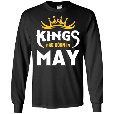 Kings Are Born In May T-Shirt & Hoodie | Teecentury.com