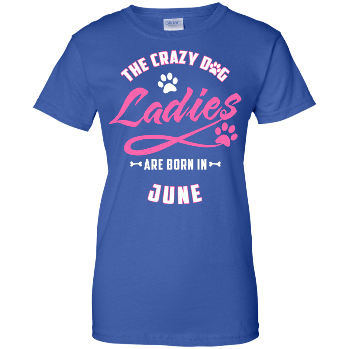 The Crazy Dog Ladies Are Born In June T-Shirt & Hoodie | Teecentury.com