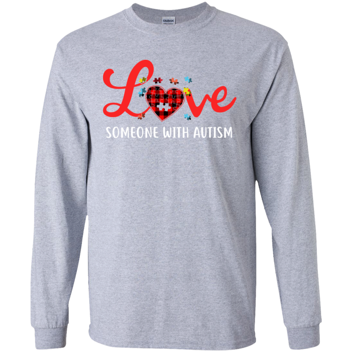 Love Someone With Autism T-Shirt & Hoodie | Teecentury.com