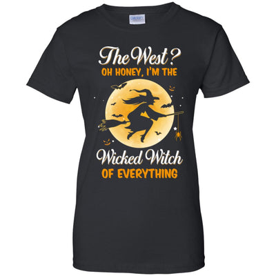 The West Oh Honey I'm The Wicked Witch Funny Halloween T-Shirt & Hoodie | Teecentury.com