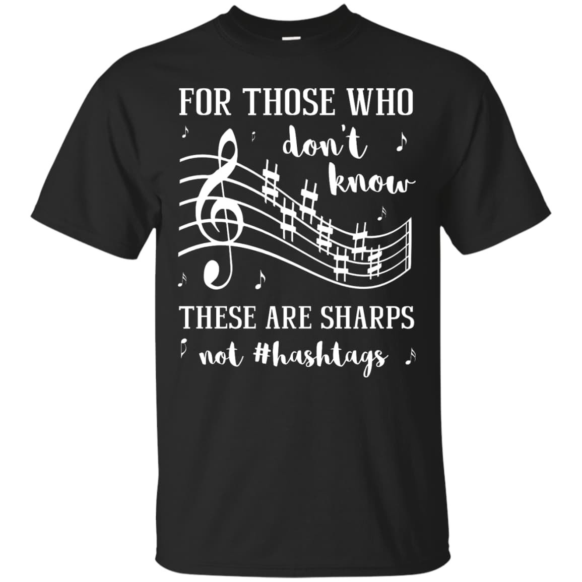 For Those Who Don't Know These Are Sharps Not #Hashtags T-Shirt & Hoodie | Teecentury.com