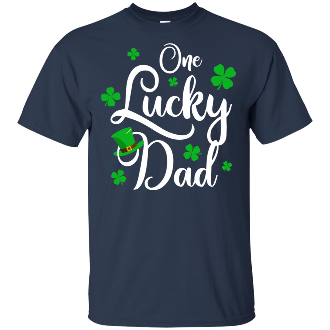 One Lucky Dad St Patricks Day For Daddy T-Shirt & Hoodie | Teecentury.com