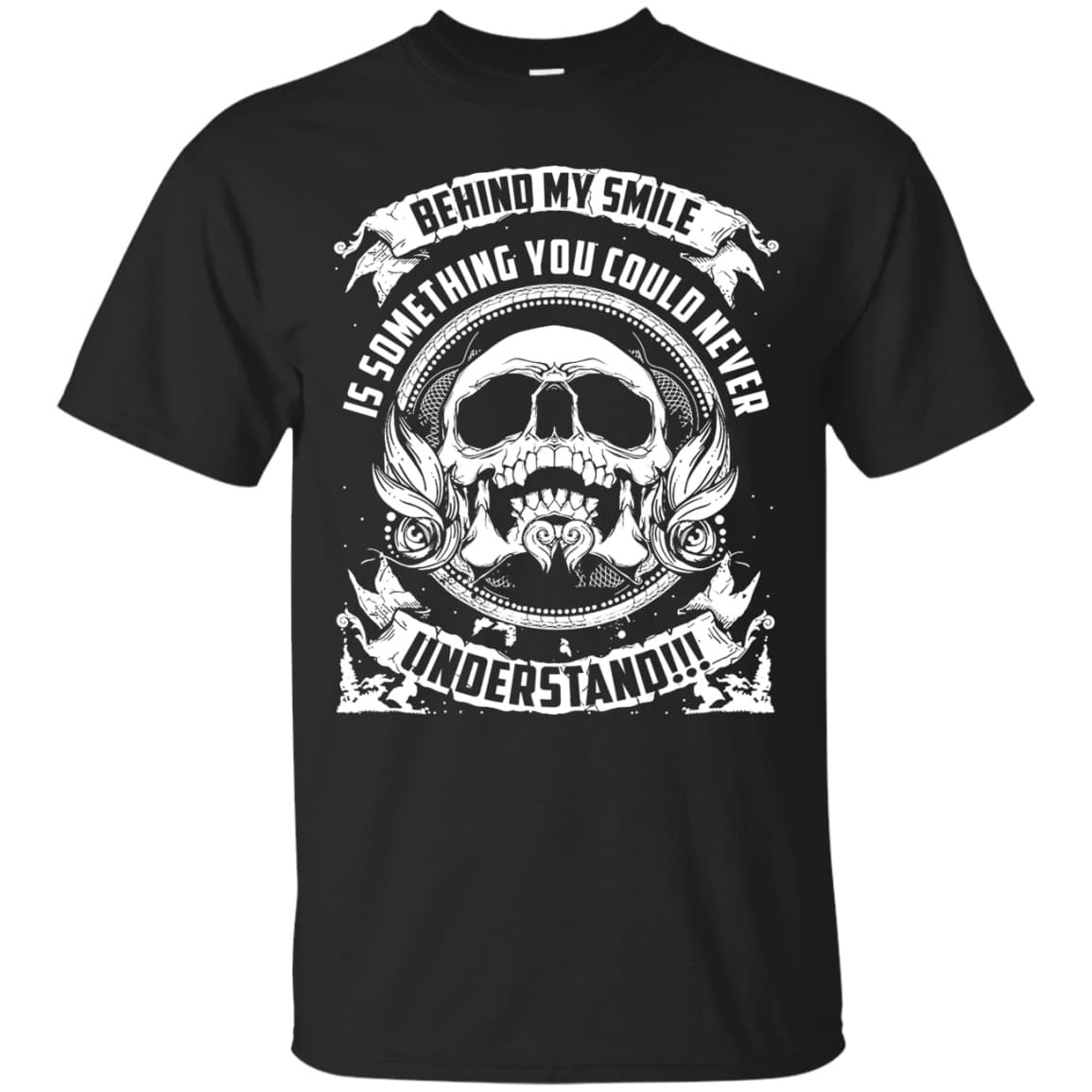 Behind My Smile Is Something You Could Never Understand SHIRT T-Shirt & Hoodie | Teecentury.com