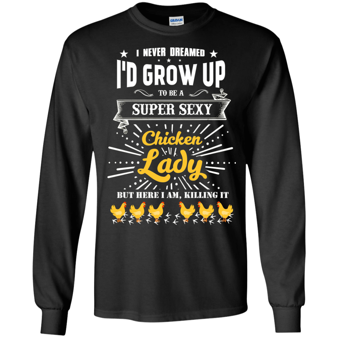 Super Sexy Chicken Lady T-Shirt & Hoodie | Teecentury.com