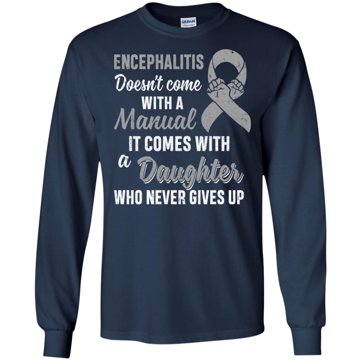 Encephalitis Awareness Daughter Warrior Gifts T-Shirt & Hoodie | Teecentury.com