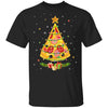 Pizza Christmas Pizza Slice Funny Christmas Tree T-Shirt & Sweatshirt | Teecentury.com