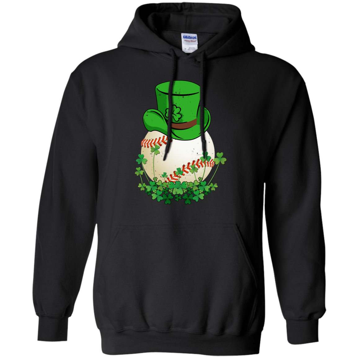 Shamrock Baseball Leprechaun St Patricks Day T-Shirt & Hoodie | Teecentury.com