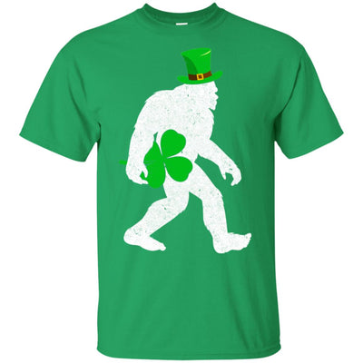 Shamrock Irish Bigfoot St Patrick's Day T-Shirt & Hoodie | Teecentury.com