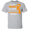 Multiple Sclerosis Awareness Not All Wounds Are Visible T-Shirt & Hoodie | Teecentury.com