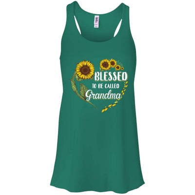 Blessed To Be Called Grandma Sunflower Mothers Day Gift T-Shirt & Tank Top | Teecentury.com