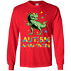 Dinosaur Puzzle Autism Awareness For Boys Girls Youth Youth Shirt | Teecentury.com