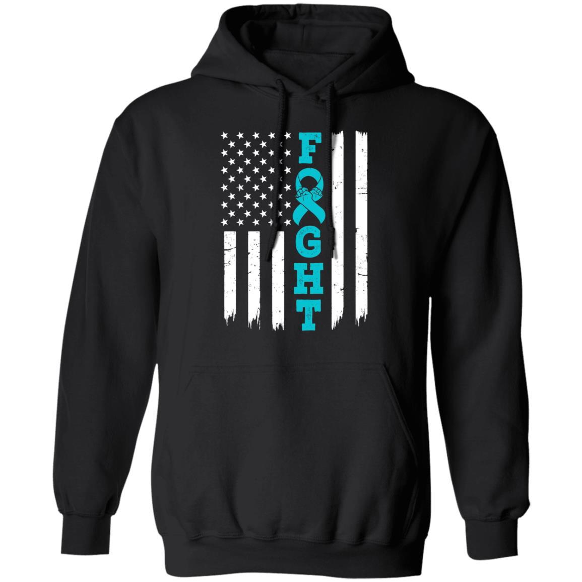 Dysautonomia Awareness American Flag Distressed T-Shirt & Hoodie | Teecentury.com