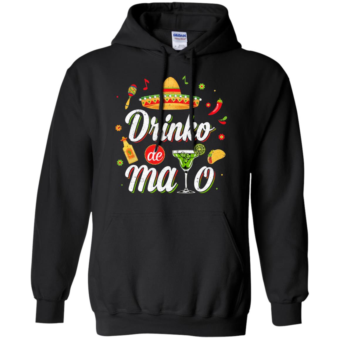 Funny Cinco De Mayo Drinko De Mayo T-Shirt & Hoodie | Teecentury.com