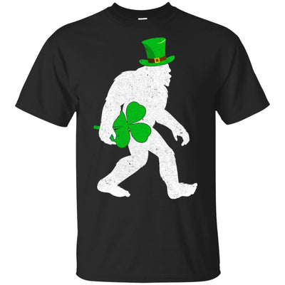 Shamrock Irish Bigfoot St Patrick's Day T-Shirt & Hoodie | Teecentury.com