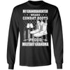 My Granddaughter Wears Combat Boots Proud Military Grandma T-Shirt & Hoodie | Teecentury.com