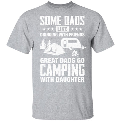 Great Dad Go Camping With Daughter Father Day Gift T-Shirt & Hoodie | Teecentury.com