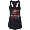 Nurse Nursing Strong Real Heroes Wear Scrubs Women Gifts T-Shirt & Tank Top | Teecentury.com