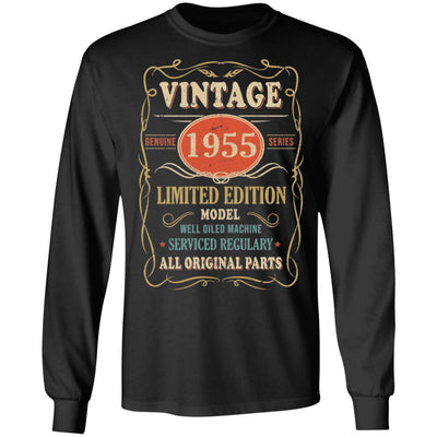 Vintage 1955 67th Birthday All Original Parts Gift T-Shirt & Hoodie | Teecentury.com