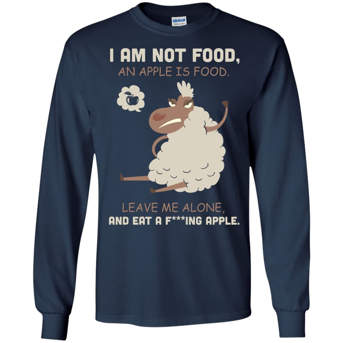 I Am Not Food An Apple Is Food Leave Me Alone Vegetables T-Shirt & Hoodie | Teecentury.com