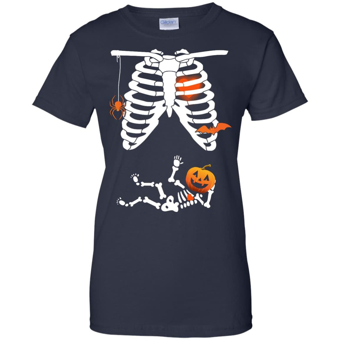 Halloween Baby Skeleton Maternity T-Shirt & Hoodie | Teecentury.com