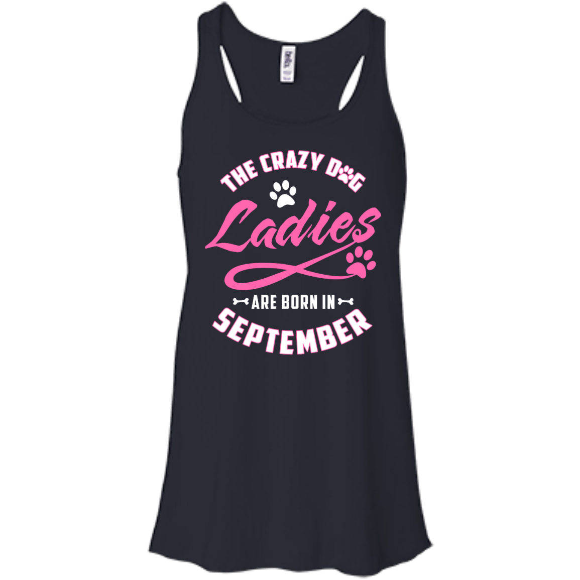 The Crazy Dog Ladies Are Born In September T-Shirt & Hoodie | Teecentury.com