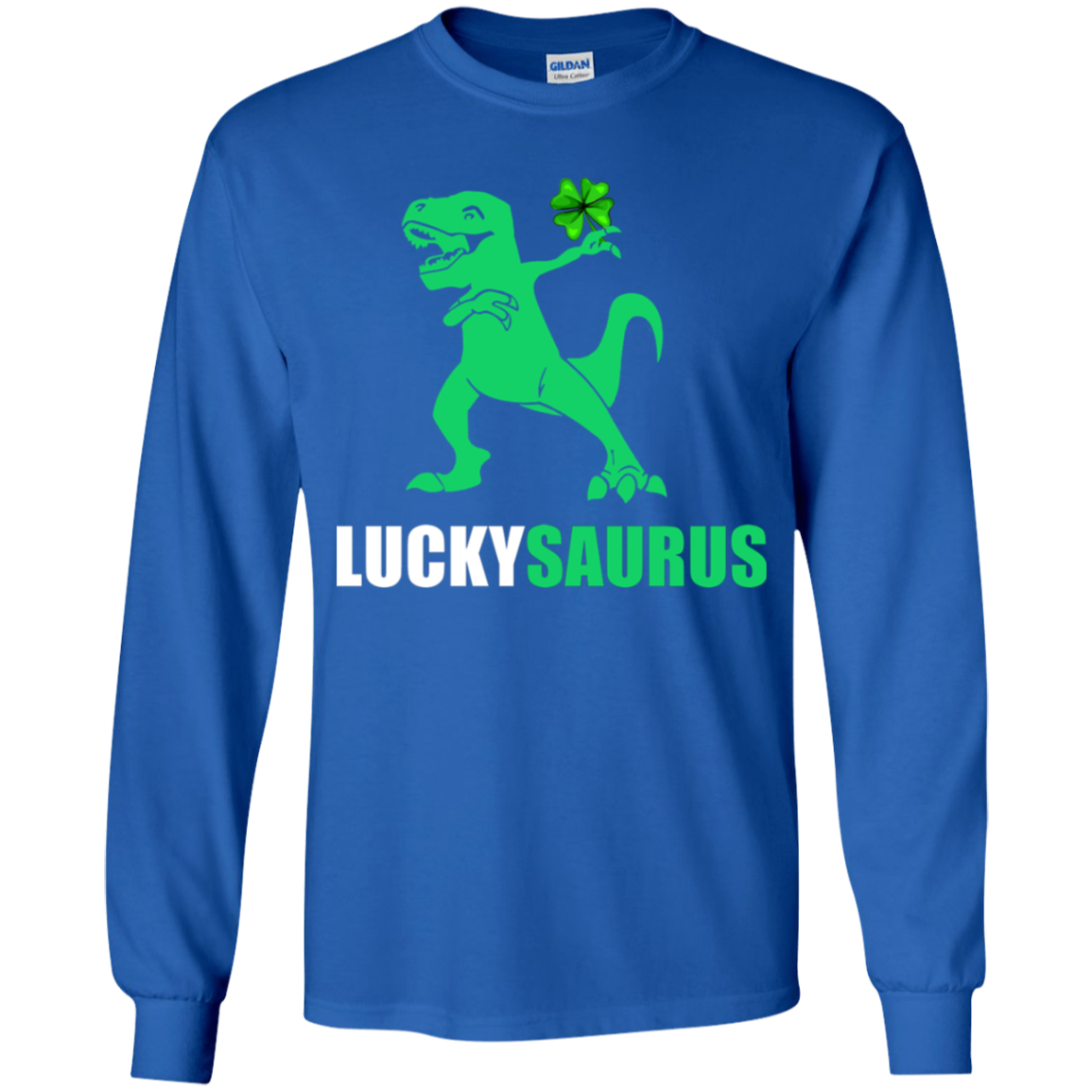 Irish Dinosaur Leprechaun St Patricks Day Luckysaurus Youth Youth Shirt | Teecentury.com