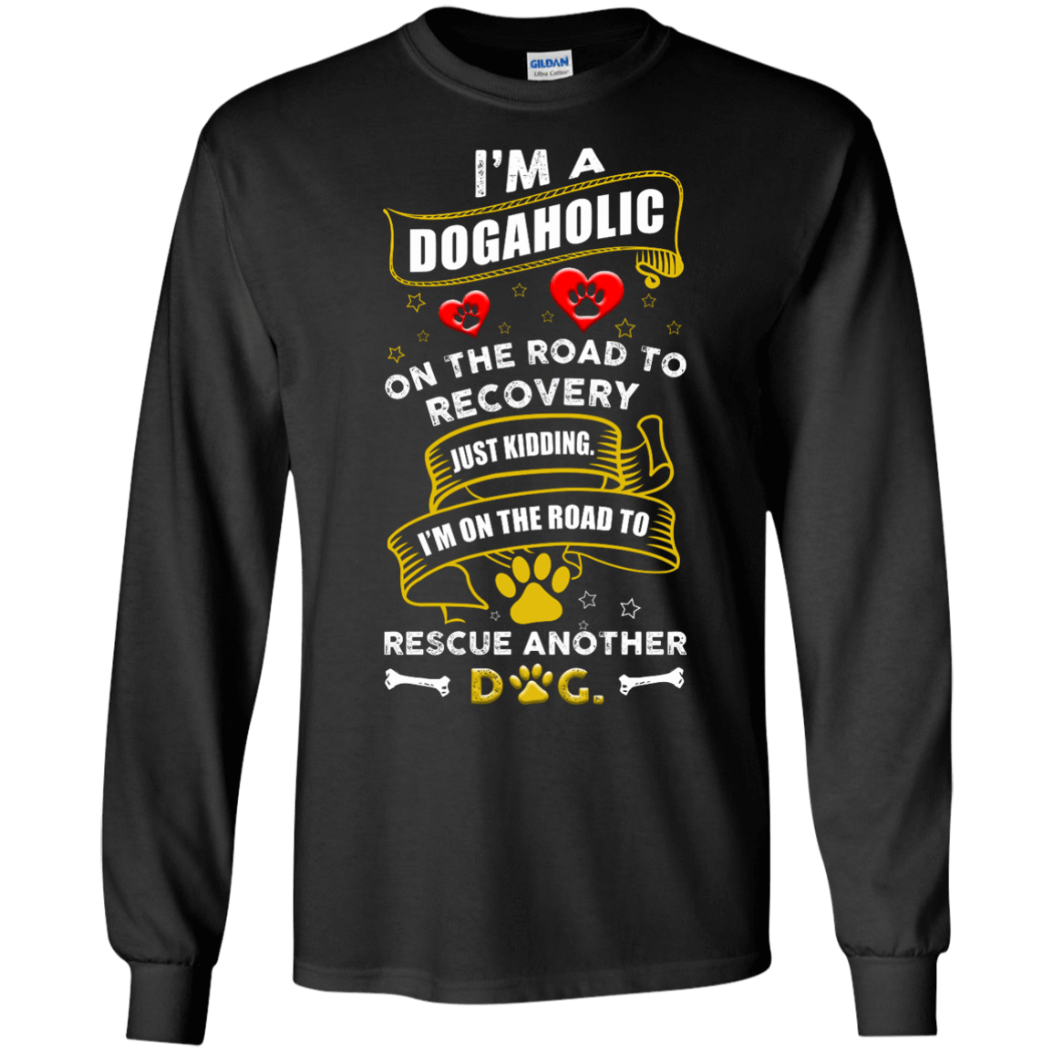 I'm A Dogaholic T-Shirt & Hoodie | Teecentury.com