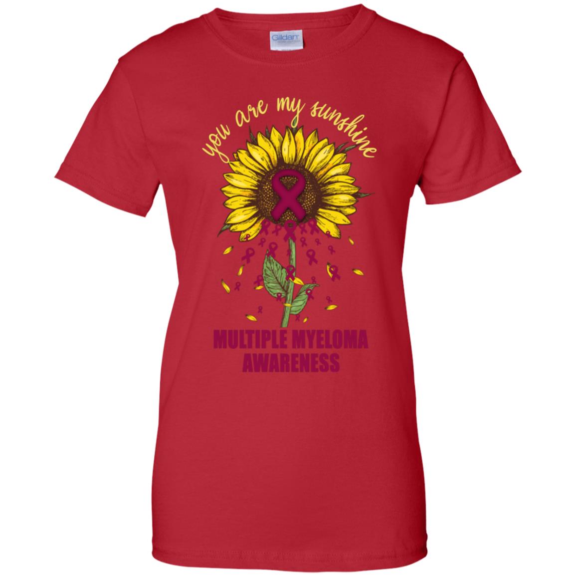 You Are My Sunshine Multiple Myeloma Awareness T-Shirt & Hoodie | Teecentury.com