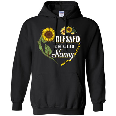 Blessed To Be Called Nanny Sunflower Mothers Day Gift T-Shirt & Tank Top | Teecentury.com