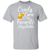 Candy Corn Is My Favorite Vegetable Halloween Costume Party T-Shirt & Hoodie | Teecentury.com