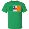 Shamrock Irish Ireland USA American Flag Gift T-Shirt & Hoodie | Teecentury.com