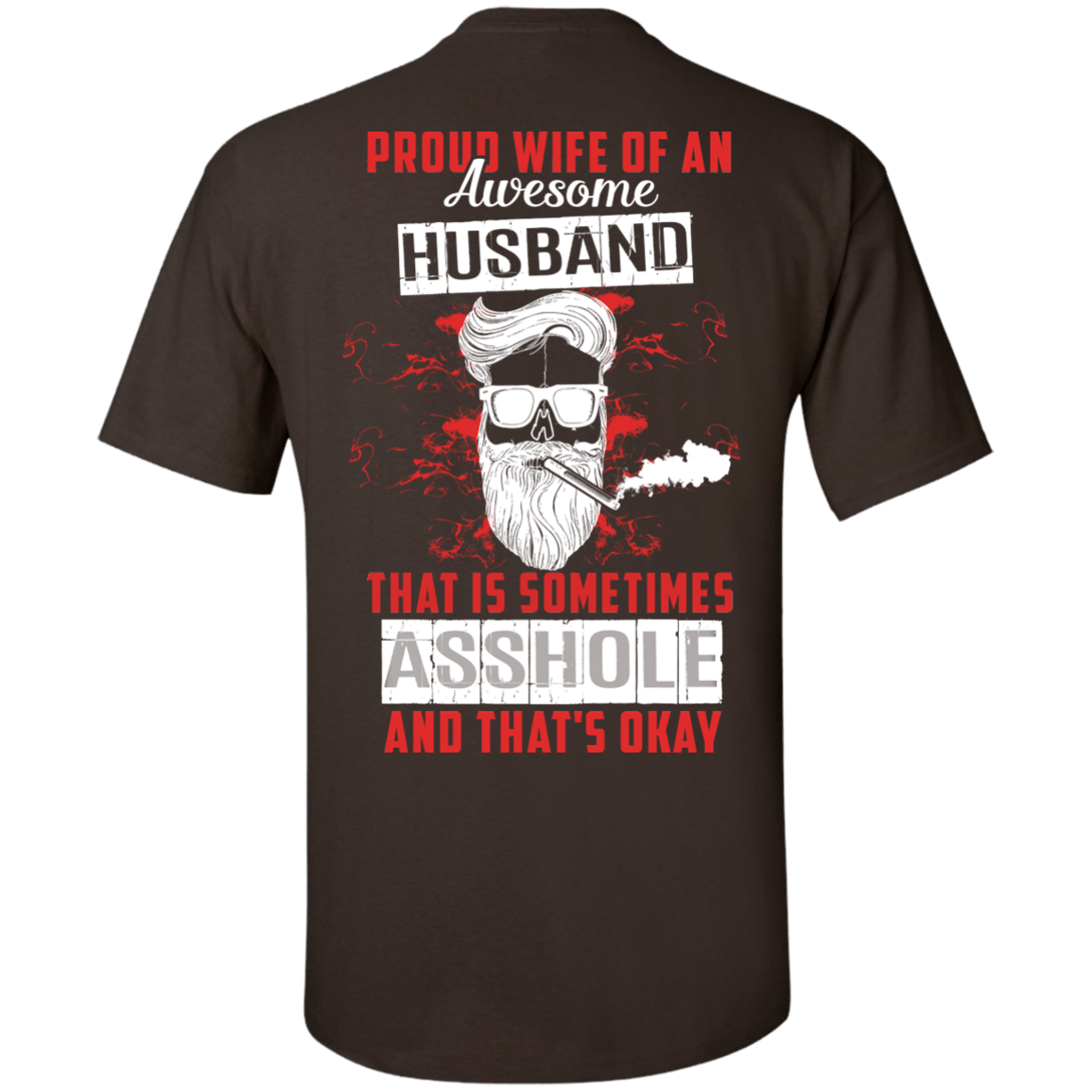 Proud Wife Of An Awesome Husband T-Shirt & Hoodie | Teecentury.com