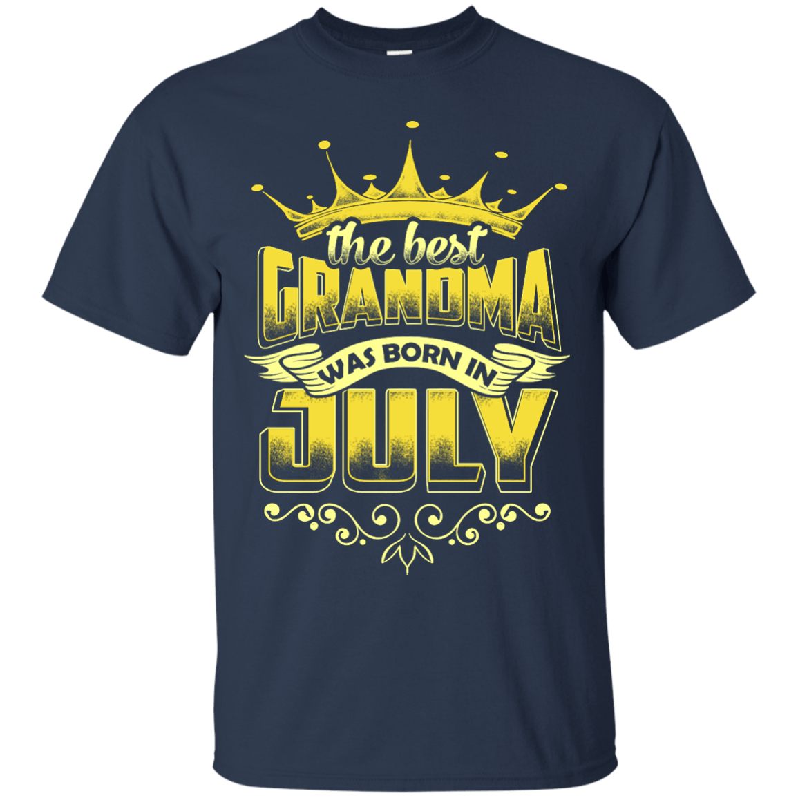 The Best Grandma Was Born In July T-Shirt & Hoodie | Teecentury.com