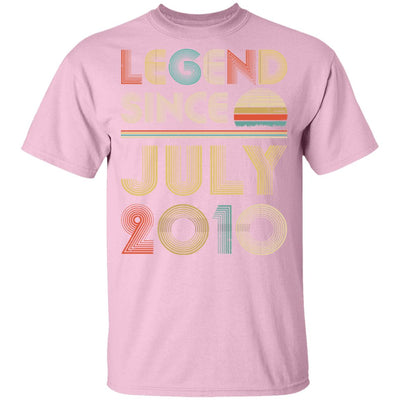Legend Since July 2010 Vintage 12th Birthday Gifts Youth Youth Shirt | Teecentury.com