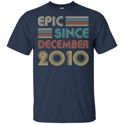 Epic Since December 2010 12th Birthday Gift 12 Yrs Old T-Shirt & Hoodie | Teecentury.com